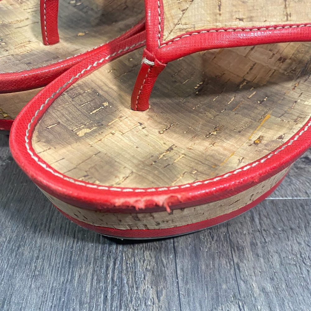 Prada Platform Wedge Sandals - image 7